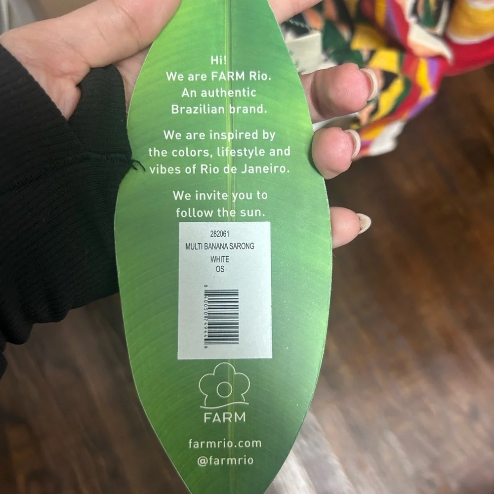 FARM Rio Multicolor Swim Sarong - Picture 5 of 5